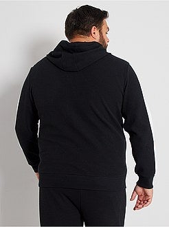 Felpa piqué con zip - Kiabi