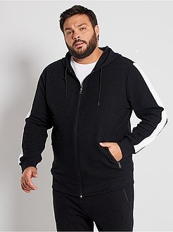 Felpa piqué con zip - Kiabi