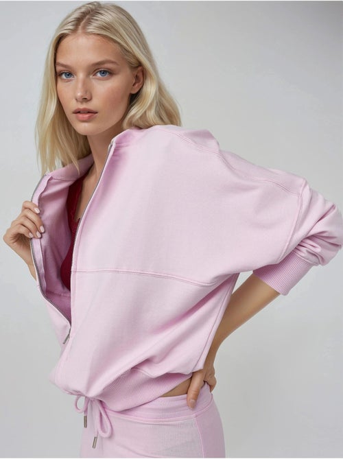 Felpa relaxed fit con zip integrale busem - Kiabi