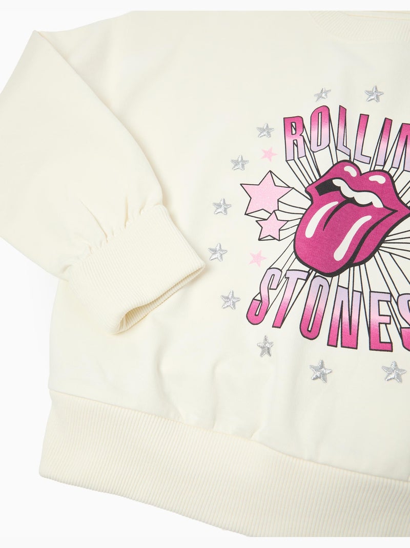 Felpa 'Rolling Stones', MO Fashion Bianco - Kiabi