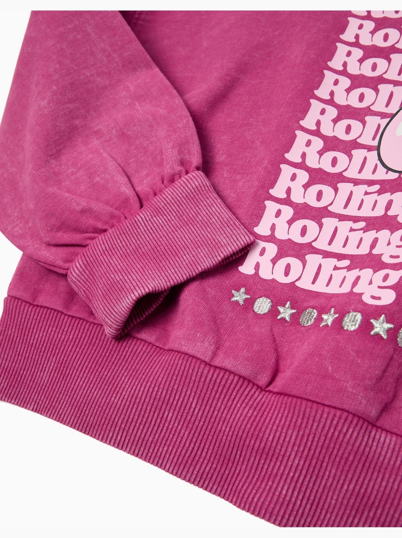 Felpa 'Rolling Stones', MO Fashion Rosa - Kiabi