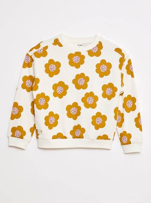 Felpa scollo tondo - Graphik Edition - Kiabi