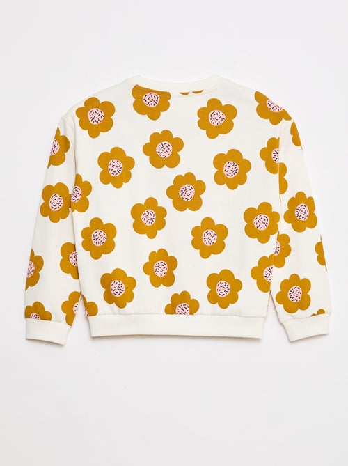 Felpa scollo tondo - Graphik Edition - Kiabi