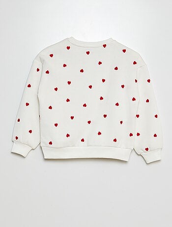 Felpa scollo tondo animata