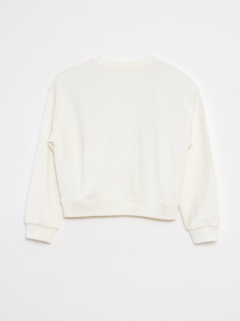 Felpa scollo tondo 'Minnie' 'Disney' Beige - Kiabi
