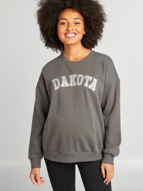 Felpa scollo tondo 'Only Maternity' - Kiabi