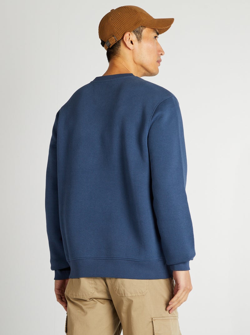 Sweat Homme Pull&Bear Taille L - Couleur Saumon Uni - Très Bon État