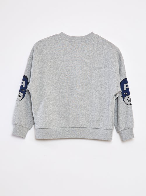 Felpa screziata 'Capitan America' - Kiabi