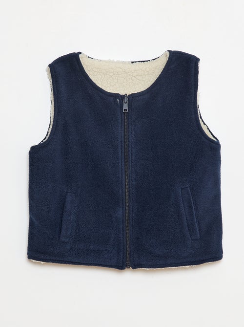 Felpa smanicata reversibile - Kiabi