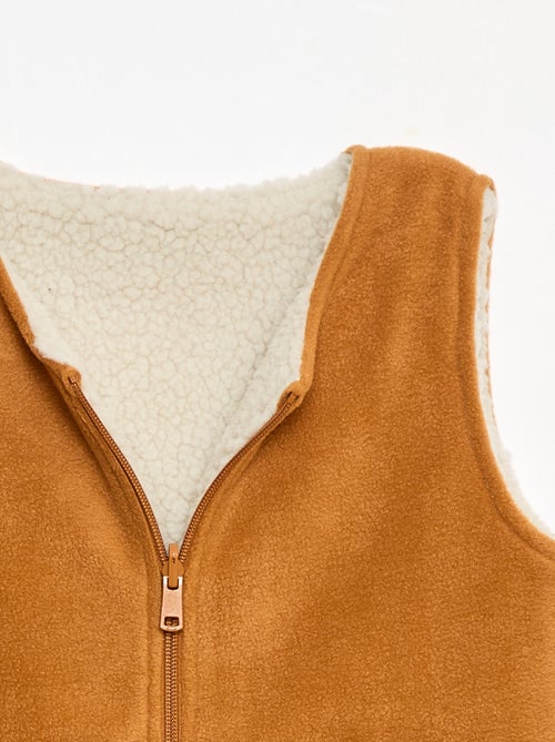 Felpa smanicata reversibile - Kiabi