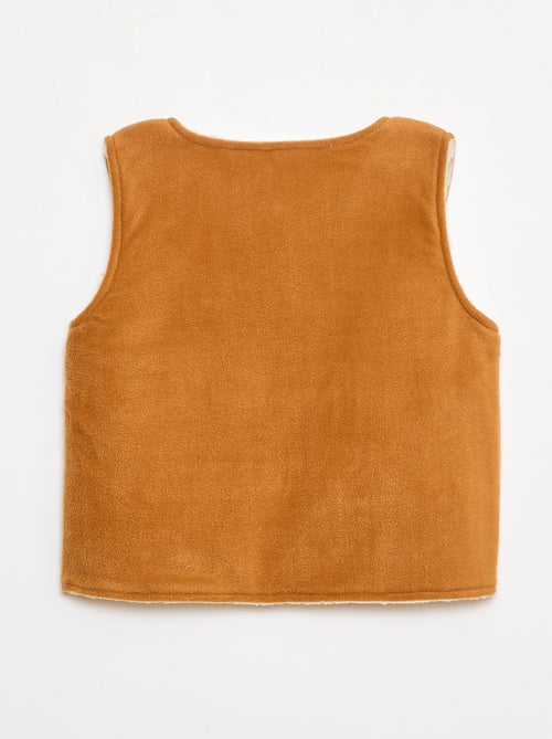 Felpa smanicata reversibile - Kiabi