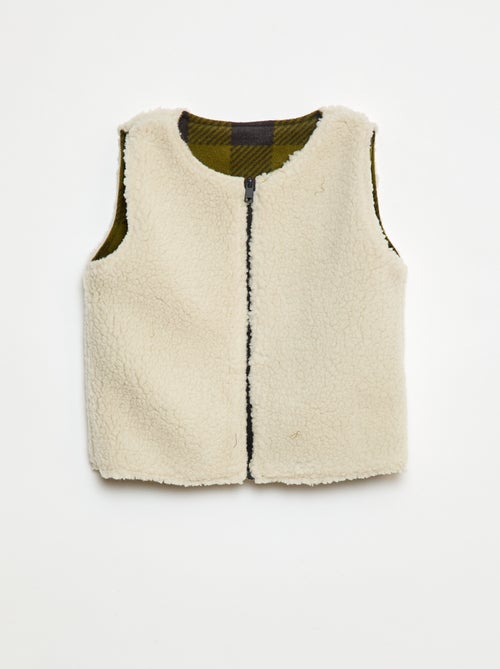 Felpa smanicata reversibile - Kiabi