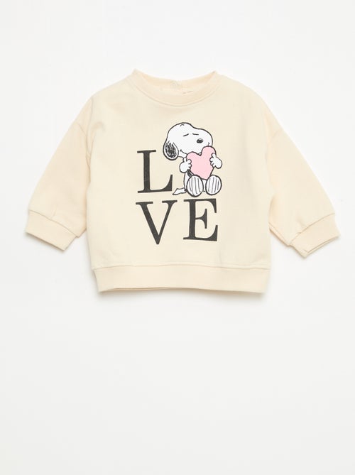 Felpa 'Snoopy' a girocollo - Kiabi