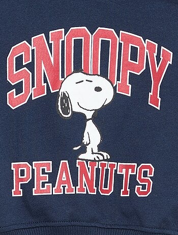 Felpa 'Snoopy' a girocollo