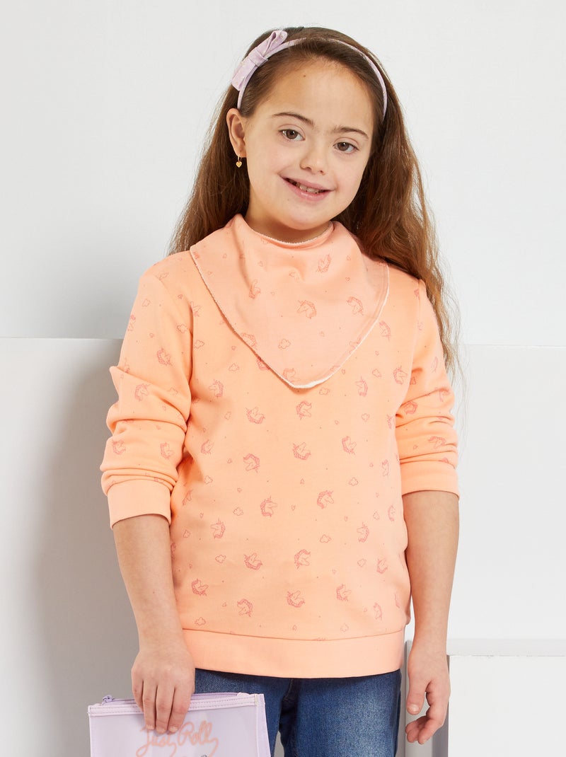 Felpa So Easy ARANCIONE - Kiabi