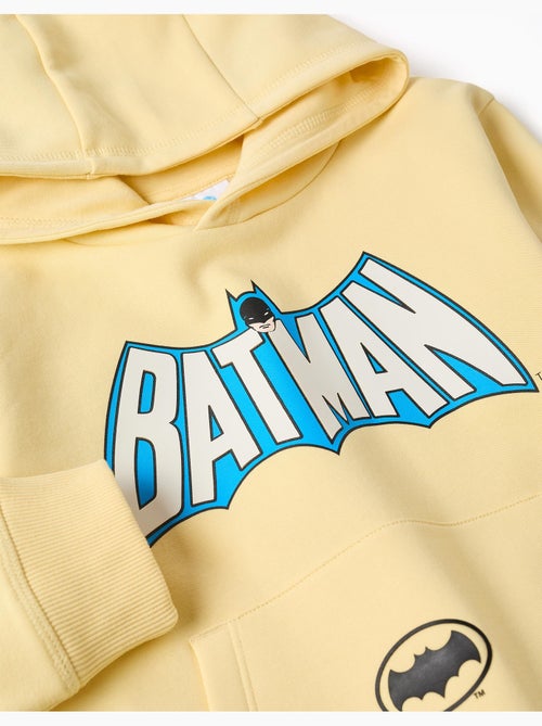 Felpa spazzolata con cappuccio con stampa batman - Kiabi Felpa spazzolata con cappuccio con stampa batman - Kiabi