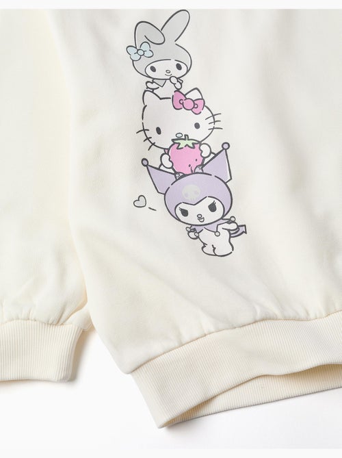 Felpa spazzolata con stampa Hello Kitty - Kiabi