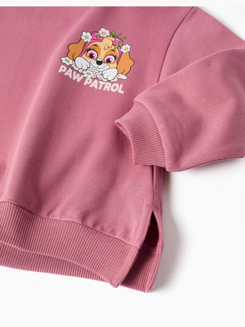 Felpa spazzolata con stampa skye - Kiabi