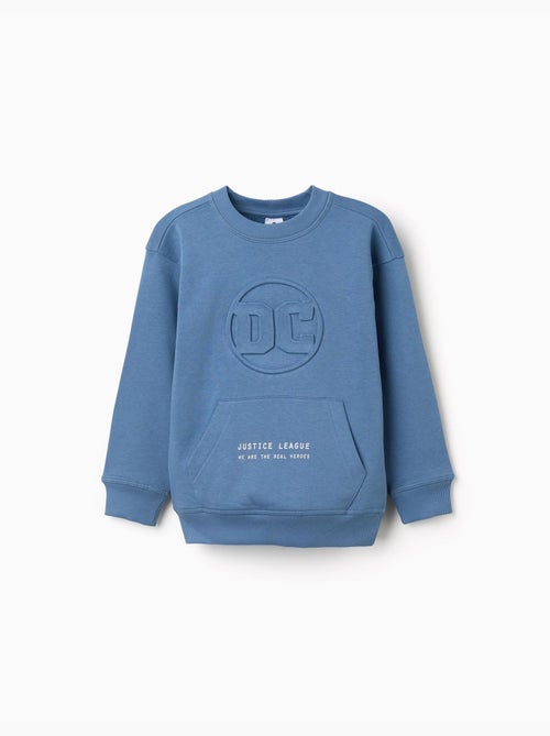 Felpa spazzolata con stampe justice league - Kiabi