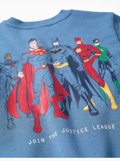 Felpa spazzolata con stampe justice league - Kiabi