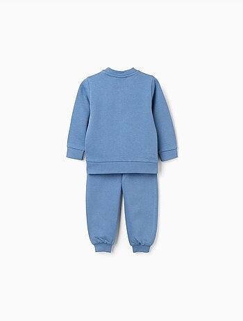 Felpa spazzolata + Pantaloni jogging con super friends