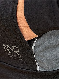 Uomo dalla S alla XXL - Felpa sport collo con zip - Kiabi