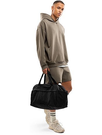 Felpa sportiva con cappuccio da uomo fitness uomo motion green