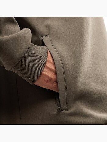 Felpa sportiva con cappuccio da uomo fitness uomo motion green