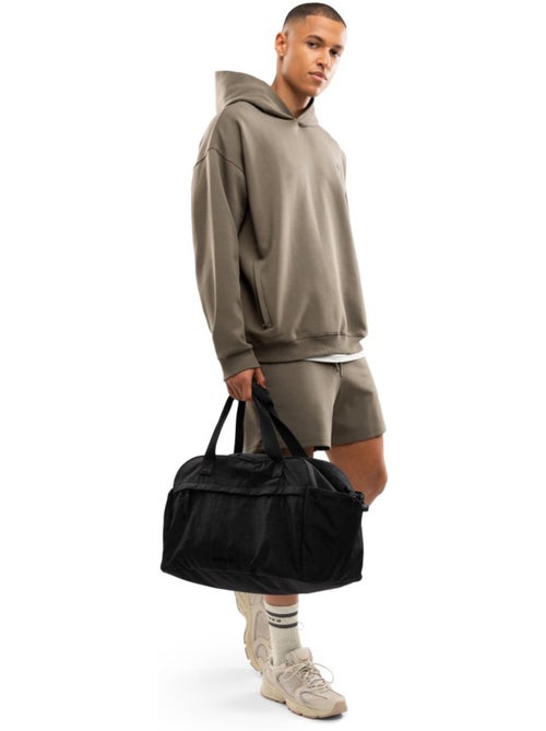 Felpa sportiva con cappuccio da uomo fitness uomo motion green - Kiabi