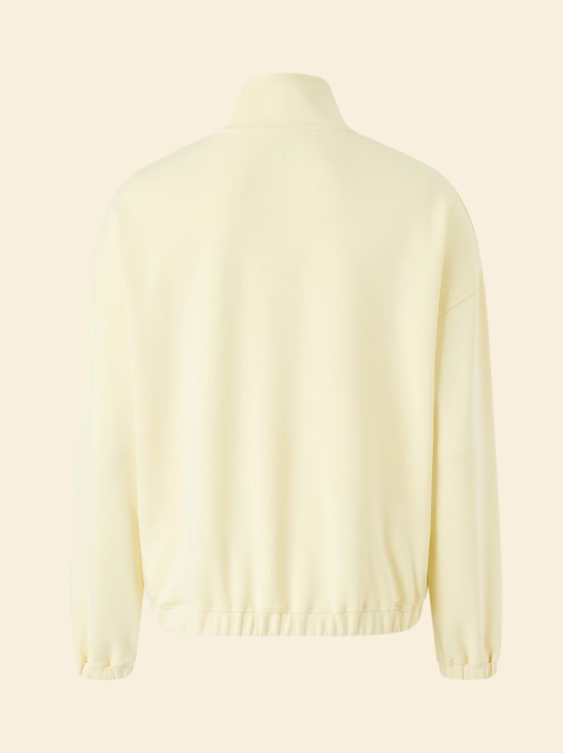 Felpa sportiva con collo alla coreana - (ekstract) Giallo - Kiabi