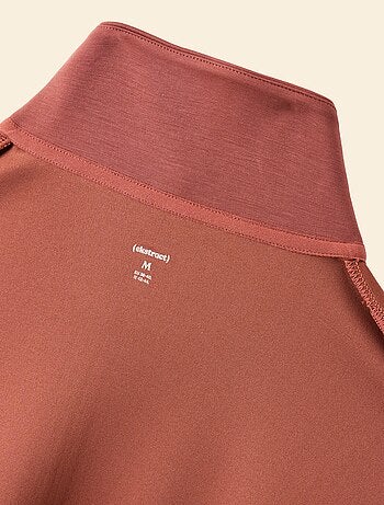 Felpa sportiva con collo alla coreana - (ekstract)