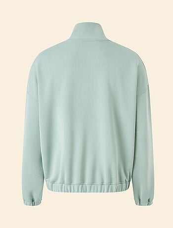 Felpa sportiva con collo alla coreana - (ekstract)