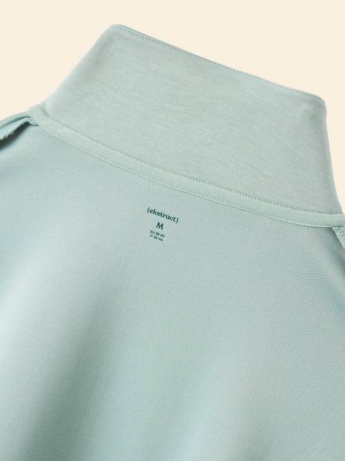 Felpa sportiva con collo alla coreana - (ekstract) - Kiabi