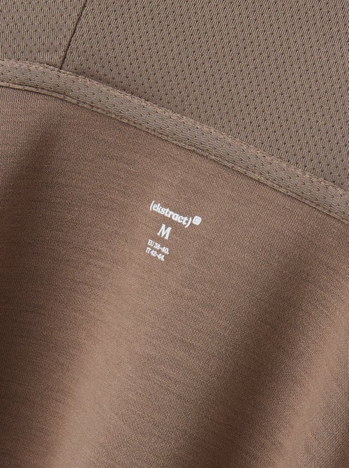 Felpa sportiva con zip (ekstract) - Kiabi