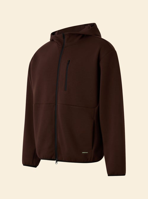 Felpa sportiva con zip (ekstract) - Kiabi