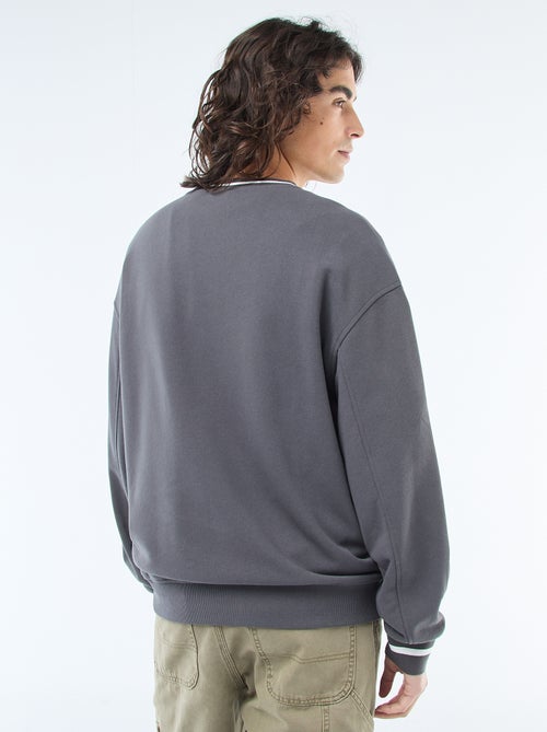 Felpa sportiva in french terry - Kiabi