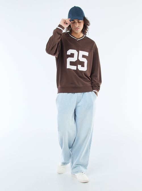 Felpa sportiva in french terry - Kiabi