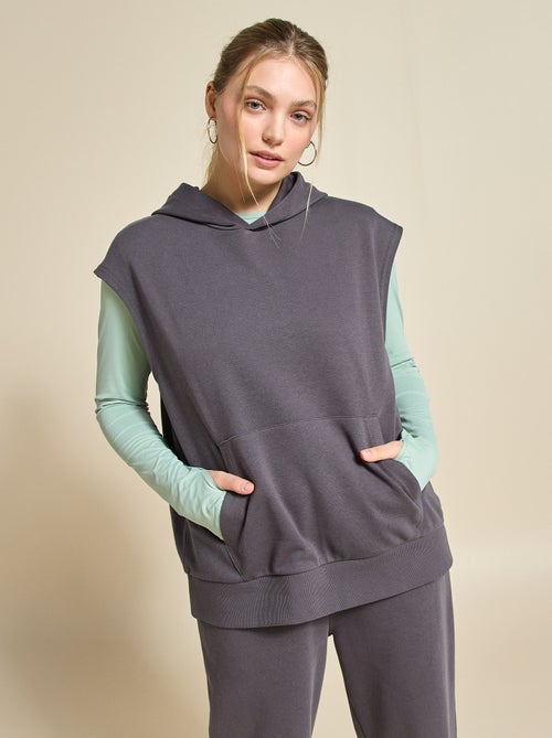 Felpa sportiva senza maniche - (ekstract) - Kiabi