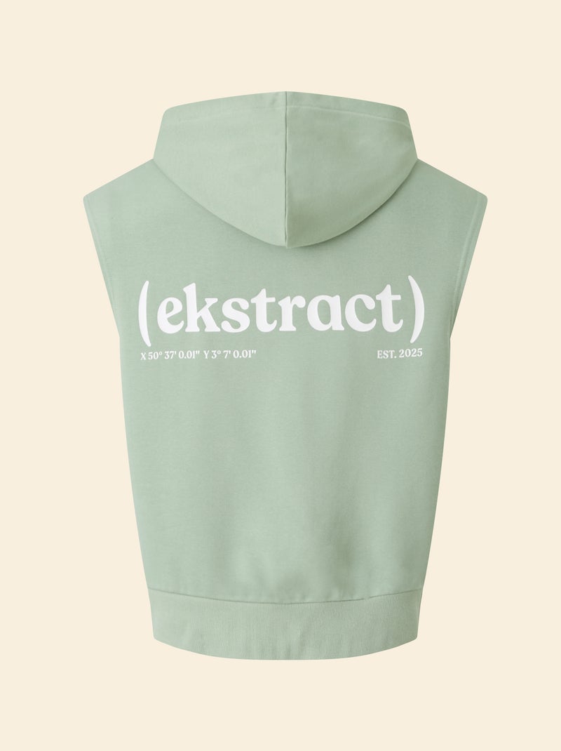 Felpa sportiva senza maniche - (ekstract) Verde - Kiabi