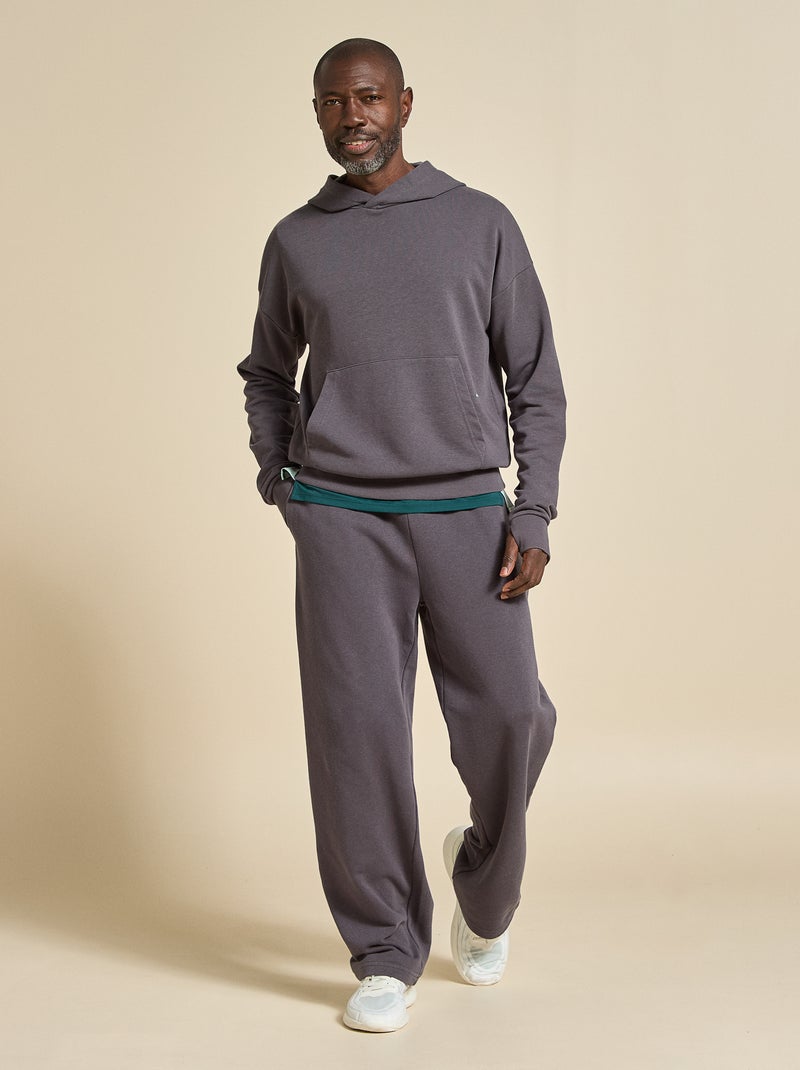 Felpa sportiva unisex - (ekstract) Nero - Kiabi