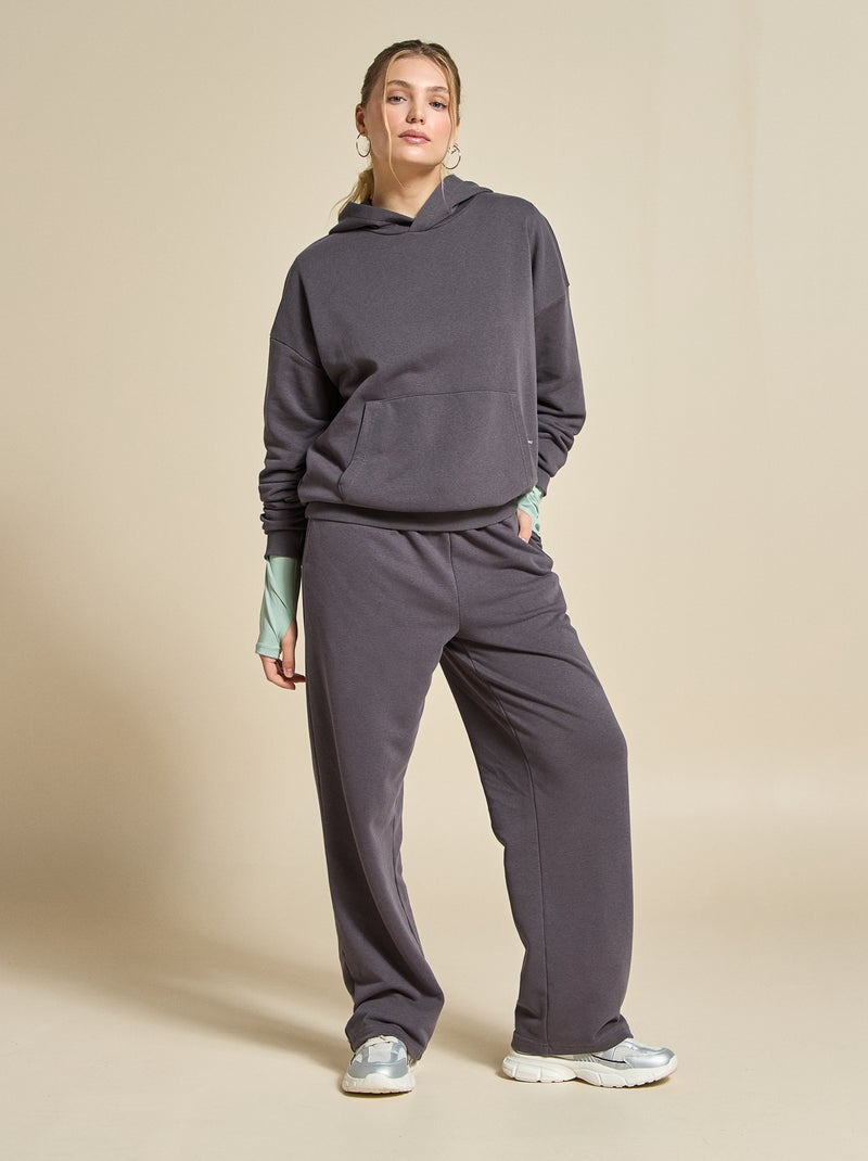 Felpa sportiva unisex - (ekstract) Nero - Kiabi