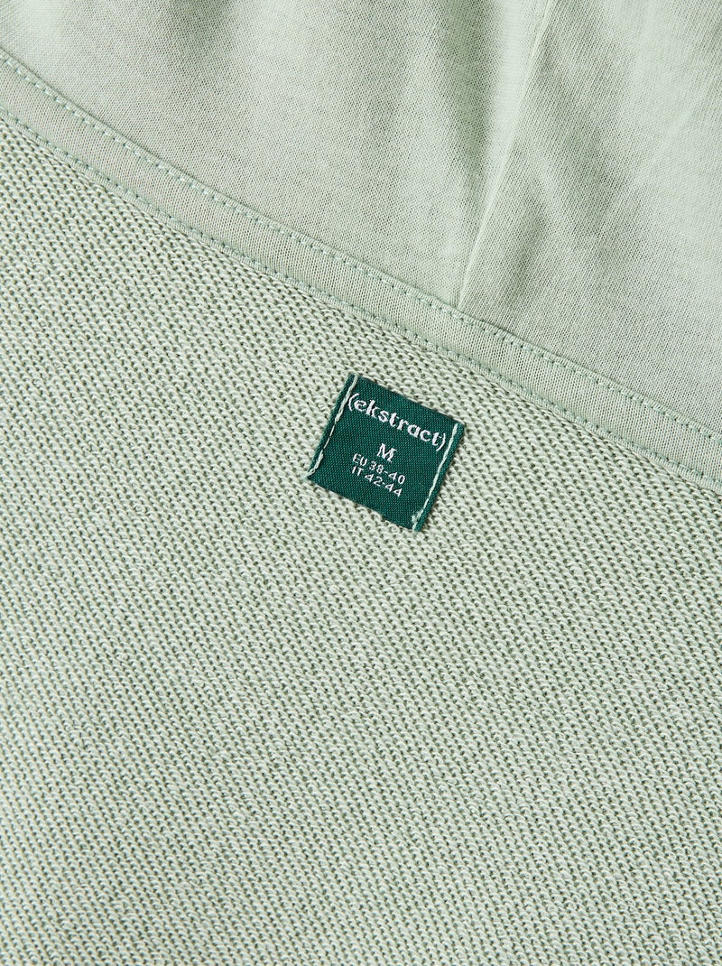 Felpa sportiva unisex - (ekstract) Verde - Kiabi