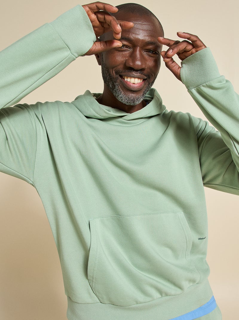 Felpa sportiva unisex - (ekstract) Verde - Kiabi