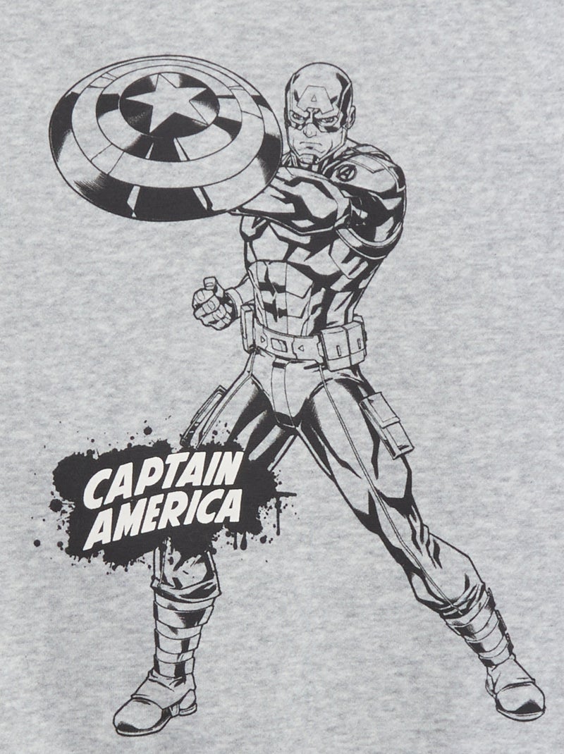 Felpa stampa 'Marvel' - So Easy GRIGIO - Kiabi