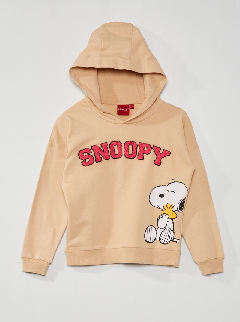 Felpa stampa 'Snoopy' BEIGE Kiabi