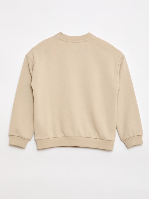 Felpa stampata - Collezione facile da indossare - Kiabi