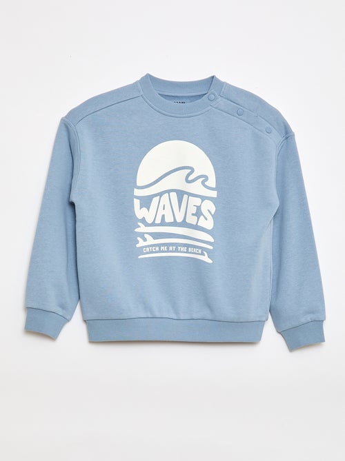 Felpa stampata - Collezione facile da indossare - Kiabi