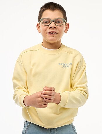 Felpa stampata - Collezione facile da indossare