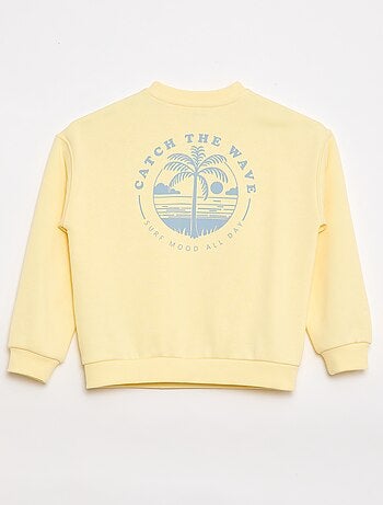 Felpa stampata - Collezione facile da indossare