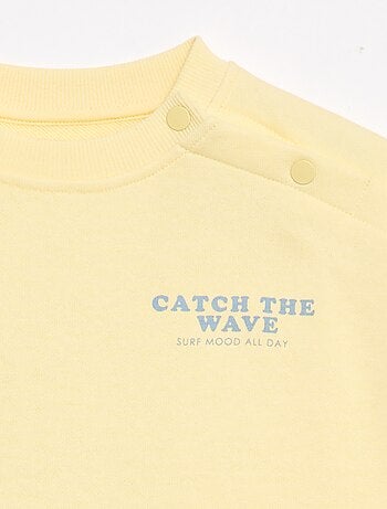 Felpa stampata - Collezione facile da indossare